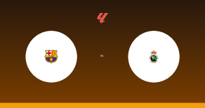 برشلونة يواجه راسينج سانتاندير في الجولة السادسة من الدوري الإسباني